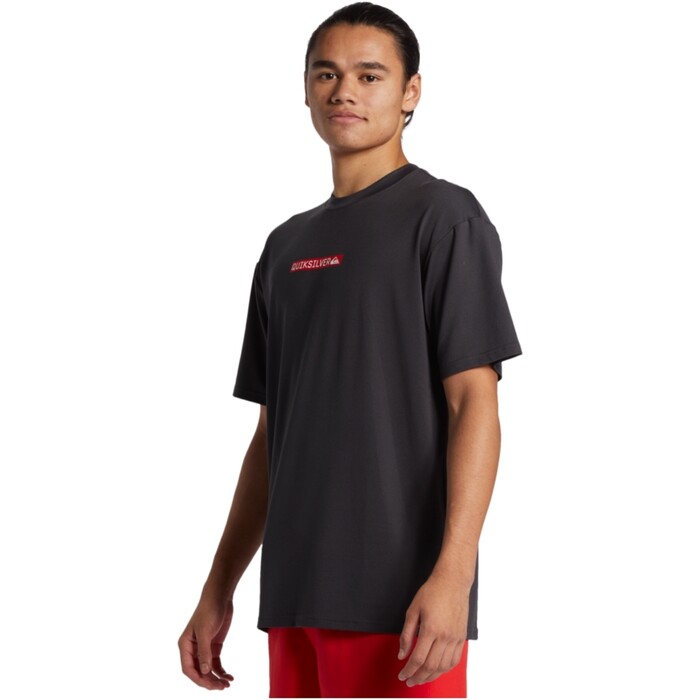 Quiksilver Mnner 2024 DNA Clicker Logo Surf Tee AQYWR03187 - Tarmac